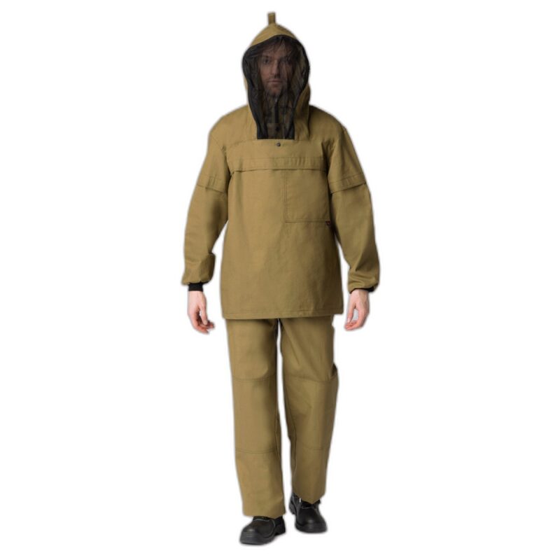 Костюм "Антигнус", куртка/брюки, тк. Палатка, (хаки), 240 гр/м² | (ЧЗ)
